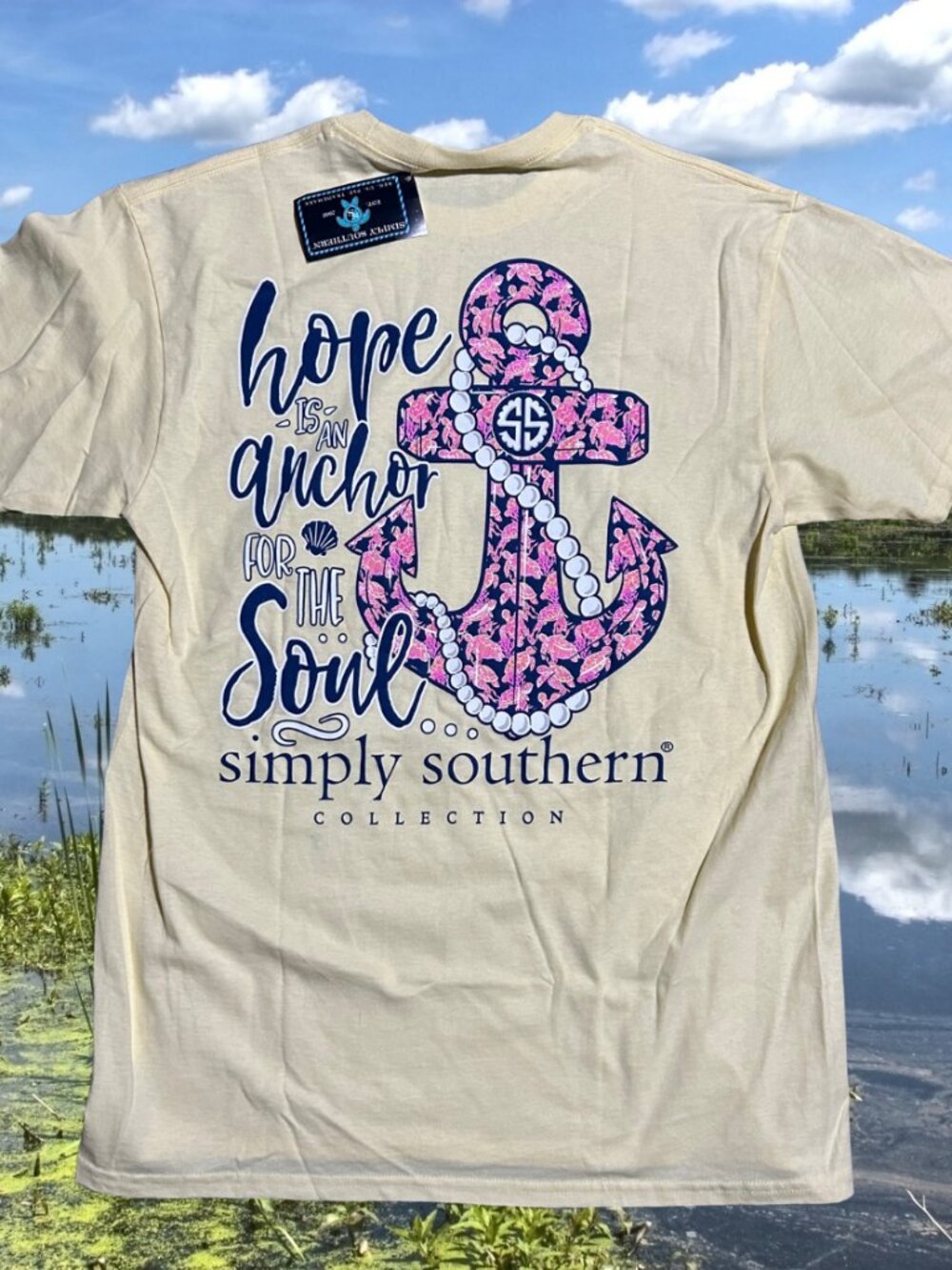 NWT Simply Southern Tee Size M